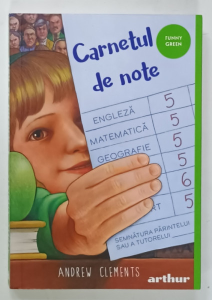 CARNETUL DE NOTE de ANDREW CLEMENTS , 2023