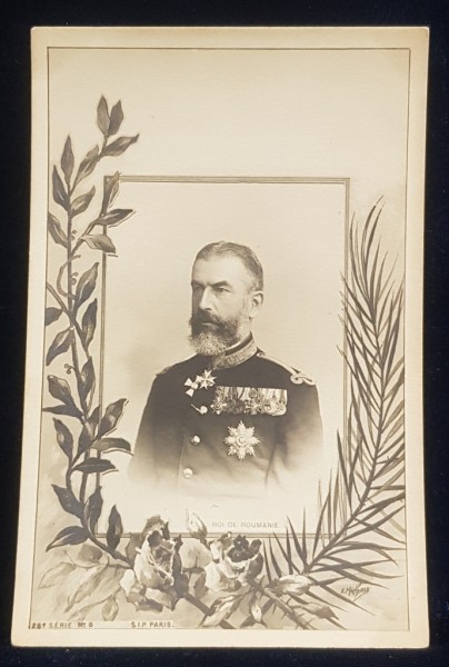 Carol I, Roi de Roumanie - CP Ilustrata Clasica