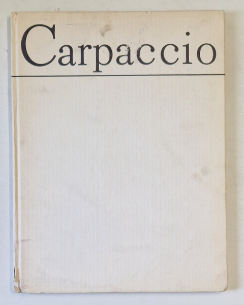 CARPACCIO de SIMONA VARZARU , 1981