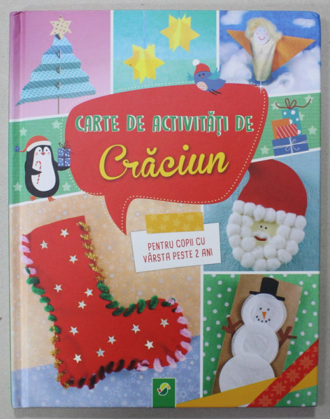 CARTE DE ACTIVITATI DE CRACIUN , PENTRU COPII CU VARSTA PESTE 2 ANI , ANII '2000