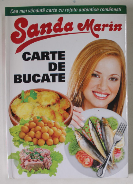 CARTE DE BUCATE de SANDA MARIN , 2011 , COPERTA BROSATA