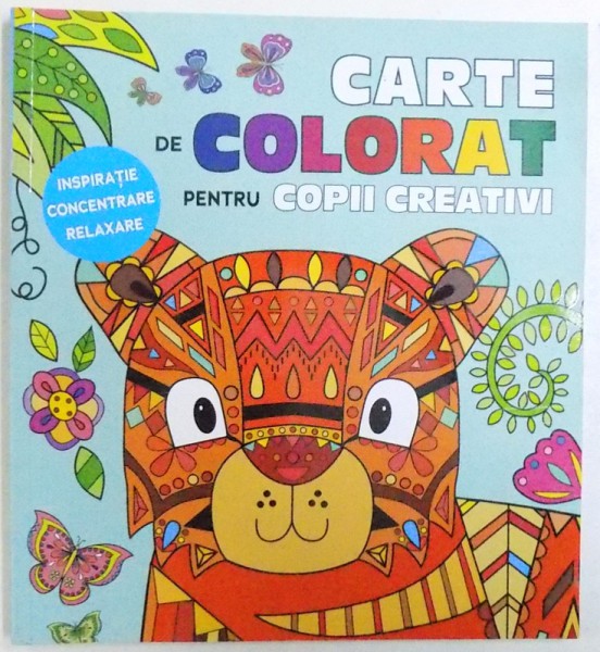 CARTE DE COLORAT PENTRU COPII CREATIVI , text de FRANCES EVANS , ilustratii de FAYE BUCKINGHAM , 2018