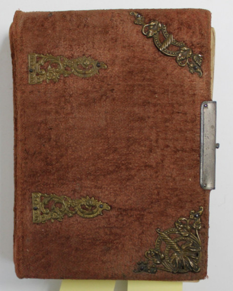 CARTE DE CULT IN LIMBA EBRAICA , COLEGAT DE 4 TOMURI , 1922