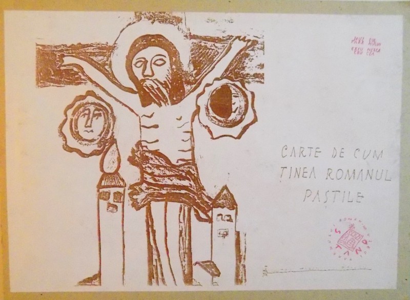 CARTE DE CUM TINEA ROMANUL PASTILE, EDITIA A II - A de ANCA MANOLESCU, IRINA NICOLAU, DESEN COPERTA de NAUM POPESCU