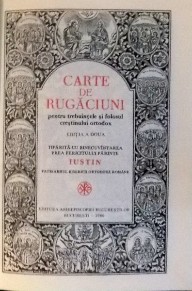 CARTE DE RUGACIUNI , 1980