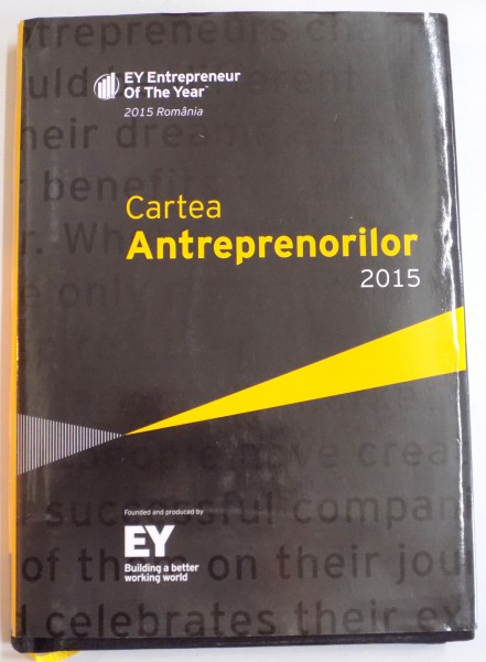 CARTEA ANTREPRENORILOR , 2015