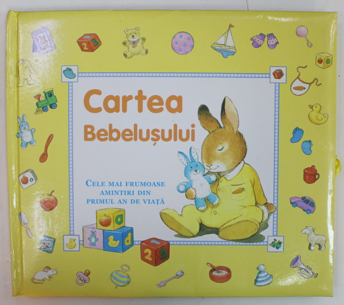 CARTEA BEBELUSULUI , ALBUM PENTRU CELE MAI FRUMOASE AMINTIRI DIN PRIMUL AN DE VIATA ,  ilustratii de PETER STEVENSON , 2005