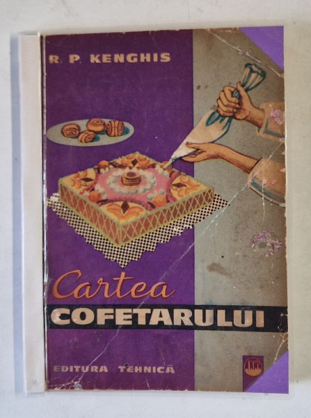CARTEA COFETARULUI de R. P. KENGHIS , 1964 * COPERTA RESTAURATA , PREZINTA HALOURI DE APA
