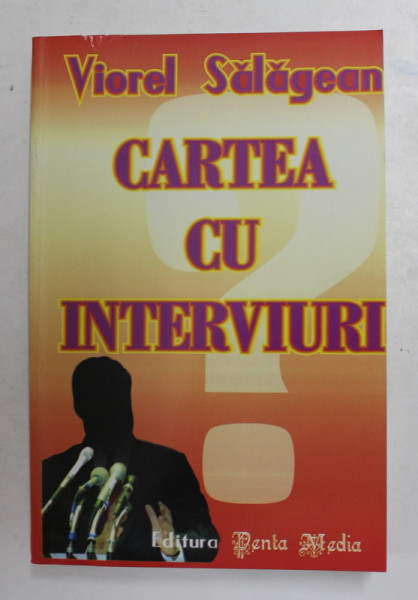 CARTEA CU INTERVIURI de VIOREL SALAGEAN , 2002, DEDICATIE , EXEMPLAR NUMEROTAT 389 *
