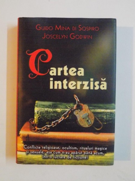 CARTEA INTERZISA de GUIDO MINA DI SOSPIRO , JOSCELYN GODWIN 2007 , PREZINTA HALOURI DE APA