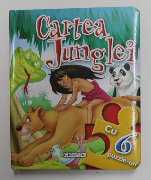 CARTEA JUNGLEI - CU 6 PUZZLE - URI , 2010