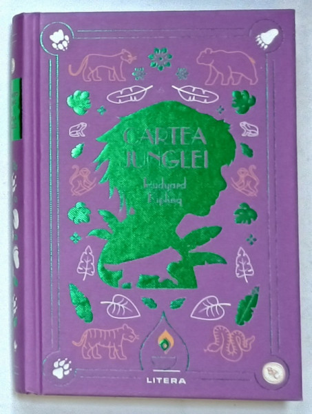 CARTEA JUNGLEI de RUDYARD KIPLING , 2024, COPERTA CARTONATA