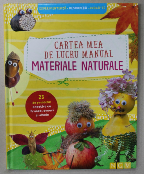 CARTEA MEA DE LUCRU MANUAL , MATERIALE NATURALE , 23 DE PROIECTE .., ANII '2000