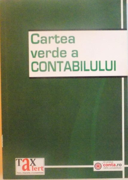 CARTEA VERDE A CONTABILULUI, 2013