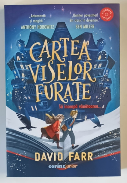 CARTEA VISELOR FURATE de DAVID FARR , 2025 * MICI DEFECTE