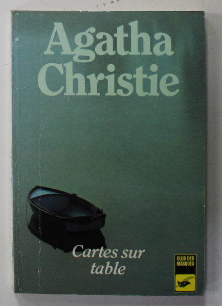 CARTES SUR TABLE par AGATHA CHRISTIE , 1983