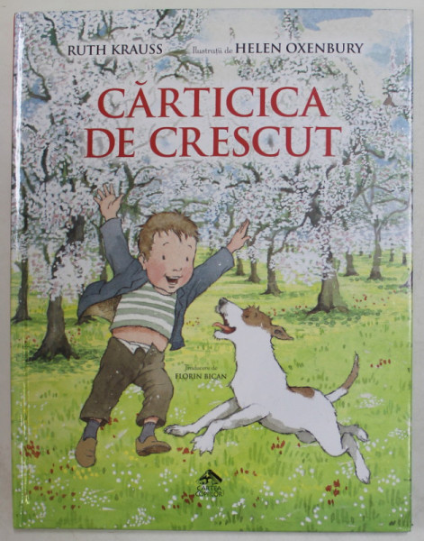 CARTICICA DE CRESCUT de RUTH KRAUSS , ilustratii de HELEN OXENBURY , 2023