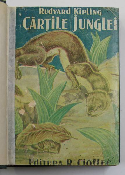 CARTILE JUNGLEI de RUDYARD KIPLING , EDITIA A - IV -A , PERIOADA INTERBELICA