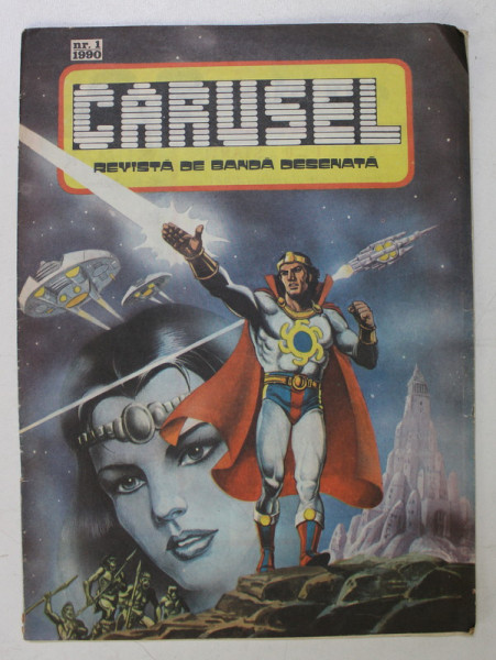 CARUSEL - REVISTA DE BANDA DESENATA , NR. 1 DIN 1990