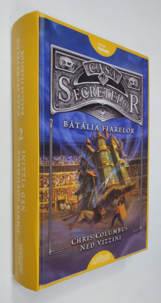 CASA SECRETELOR - BATALIA FIARELOR de CHRIS COLUMBUS si NED VIZZINI , ilustratii de GREG CALL , 2017