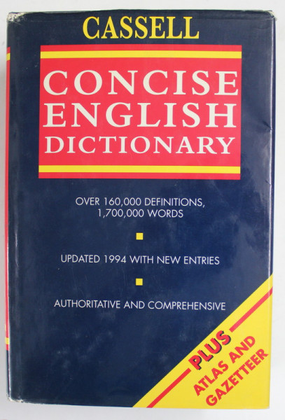 CASSELL CONCISE ENGLISH DICTIONARY , 1.700.000 WORDS  , 1994