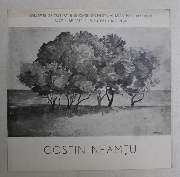 CATALOG DE EXPOZITIE - COSTIN NEAMTU , 1978