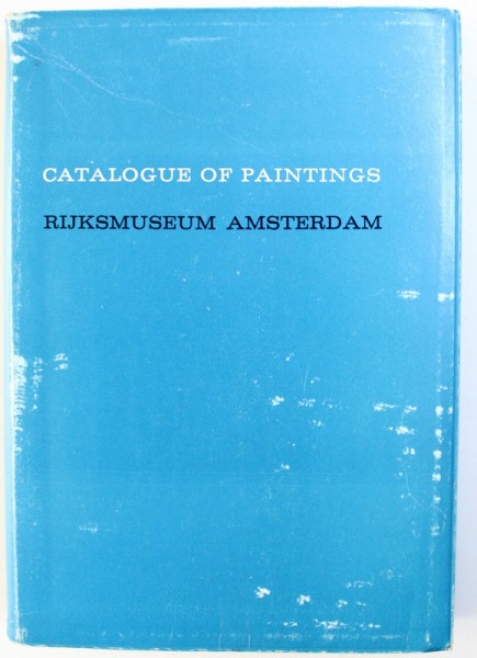 CATALOGUE  OF PAINTINGS  - RIJKSMUSEUM AMSTERDAM , 1960