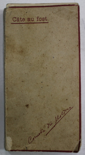 CATE AU FOST de CORNELIA KERNBACH  ( CORNELIA DIN MOLDOVA  ) 1866- 1933 , POEZII , desenuri de I. STERIADE si AL. SATMARY , 1916