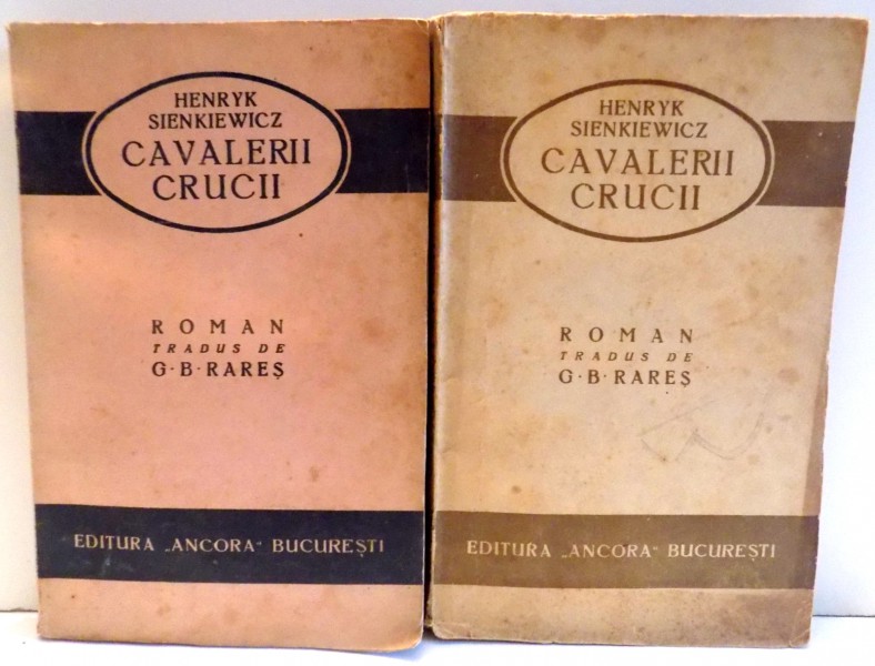 CAVALERII CRUCII VOL. I-II de HENRYK SIENKIEWICZ