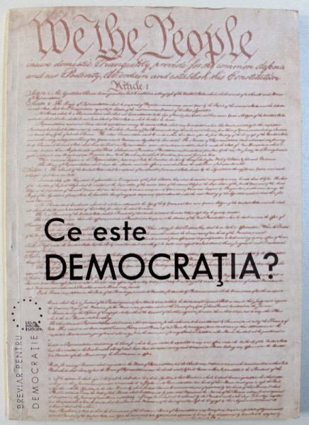 CE ESTE DEMOCRATIA ? text de HOWARD CINCOTA , 1995