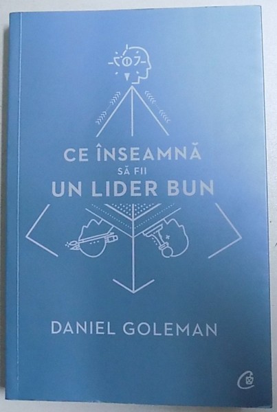 CE INSEAMNA SA FII UN LIDER BUN - DE CE ESTE IMPORTANTA INTELIGENTA EMOTIONALA  de DANIEL GOLEMAN , 2017