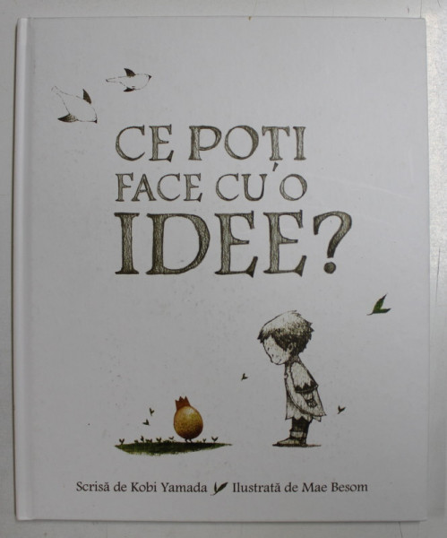 CE POTI FACE CU O IDEE ? , scrisa de KOBI YAMADA , ilustrata de MAE BESOM , 2017