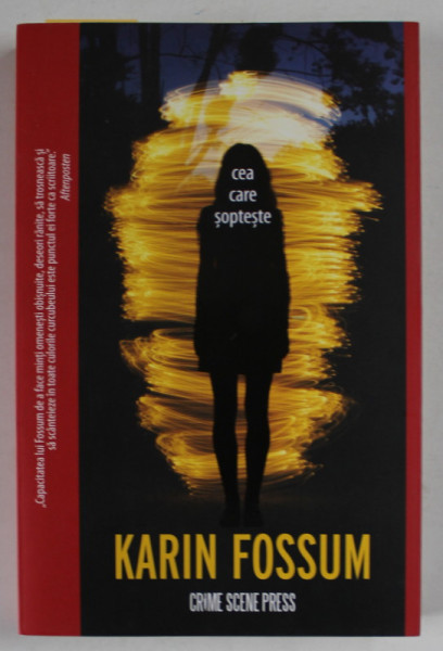 CEA CARE SOPTESTE de KARIN FOSSUM  , 2023