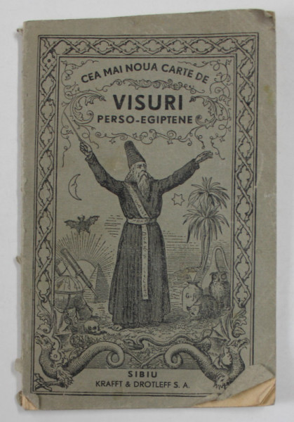 CEA MAI NOUA CARTE DE VISURI PERSO - EGIPTENE , 1942