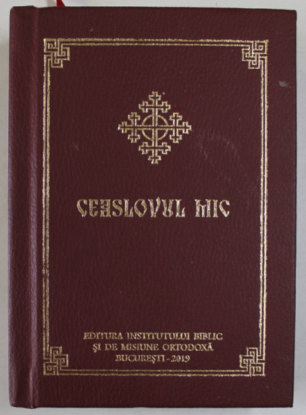 CEASLOVUL MIC , redactor arhim. CHIRIL LOVIN , 2019