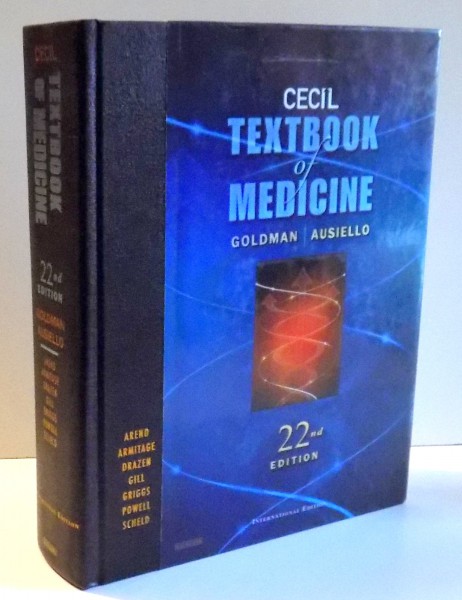 CECIL TEXTBOOK OF MEDICINE, 22ND EDITION by LEE GOLDMAN, DENNIS AUSIELLO , 2004