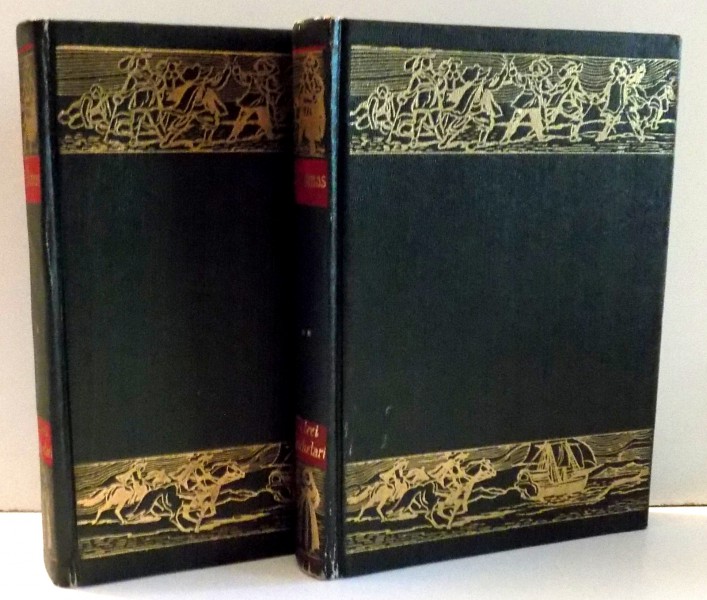 CEI TREI MUSCHETARI , VOL. I - II de AL. DUMAS , 1956