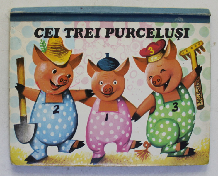 CEI TREI PURCELUSI , ilustratii 3 D de V . KUBASTA , 1982