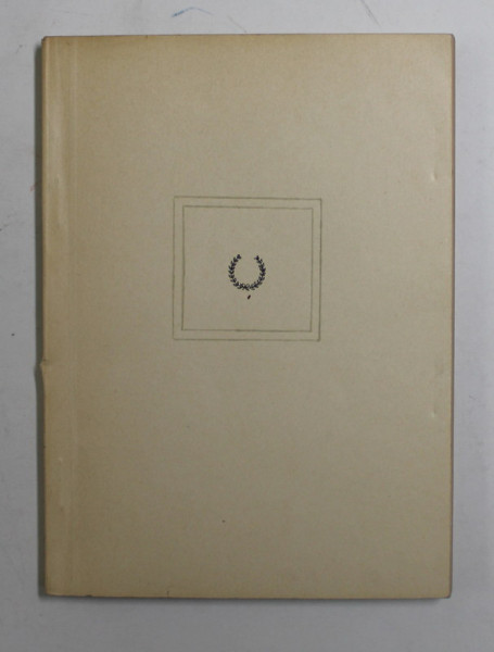 CELE MAI FRUMOASE POEZII: TRISTELE de OVIDIU  1957