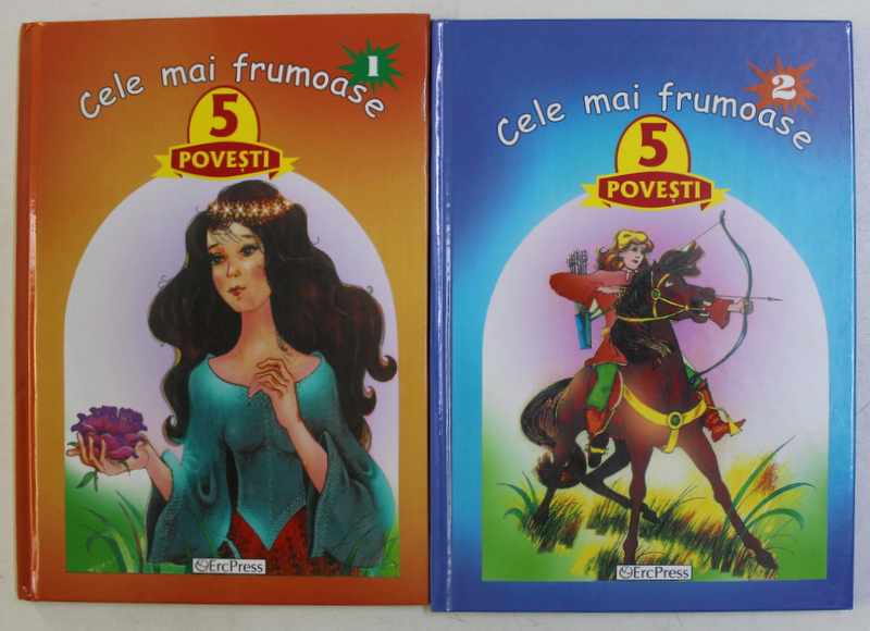 CELE MAI FRUMOASE POVESTI VOL. I - II , ILUSTRATII de DUMITRU RISTEA , 2008
