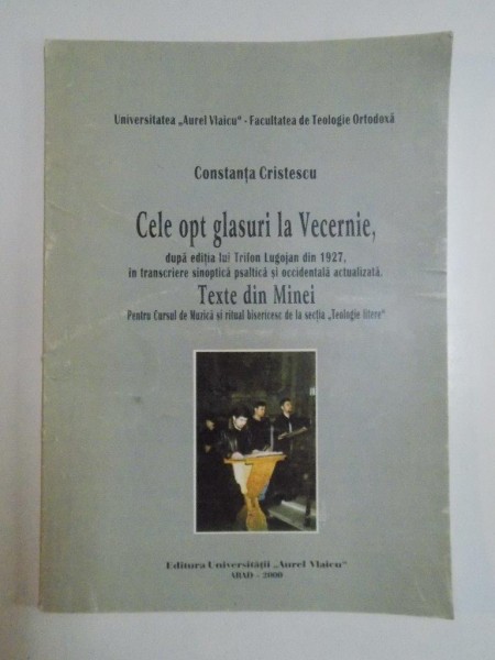 CELE OPT GLASURI LA VECERNIE de CONSTANTA CRISTESCU 2000