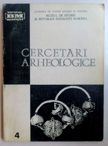 CERCETARI ARHEOLOGICE , VOL II , REDACTORI COORDONATORI de FLORIAN GEORGESCU , VALERU LEAHU , 1976