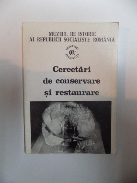 CERCETARI DE CONSERVARE SI RESTAURARE , VOL. III , Bucuresti 1984