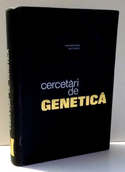 CERCETARI DE GENETICA , 1969