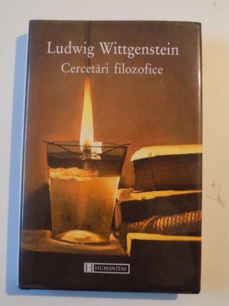 CERCETARI FILOZOFICE de LUDWIG WITTGENSTEIN , 2003