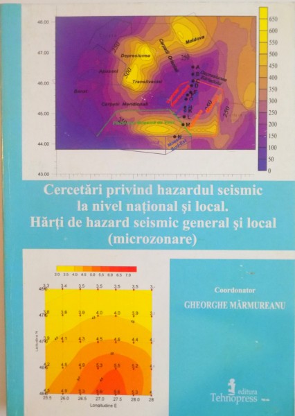 CERCETARI PRIVIND HAZARDUL SEISMIC LA NIVEL NATIONAL SI LOCAL de GHEORGHE MARMUREANU , 2009, CONTINE SUBLINIEREI CU MARKER