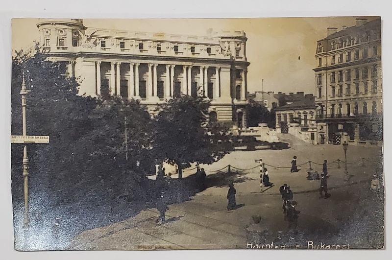 CERCUL MILITAR , CARTE POSTALA ILUSTRATA , 1913