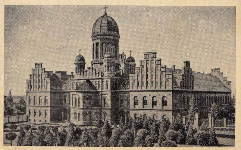 CERNAUTI , RESEDINTA MITROPOLITANA , CARTE POSTALA , 1943