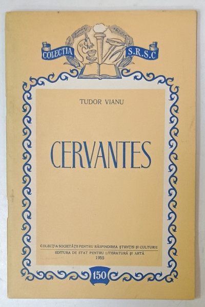 CERVANTES de TUDOR VIANU , 1955
