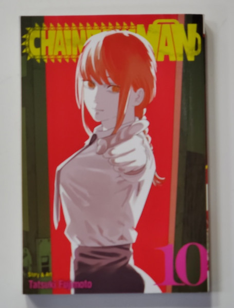 CHAINSAW MAN , 10. by TATSUKI FUJIMOTO , 2018 , BENZI DESENATE *